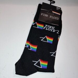 Pink Floyd‎ Black Casual Socks with Iconic Design